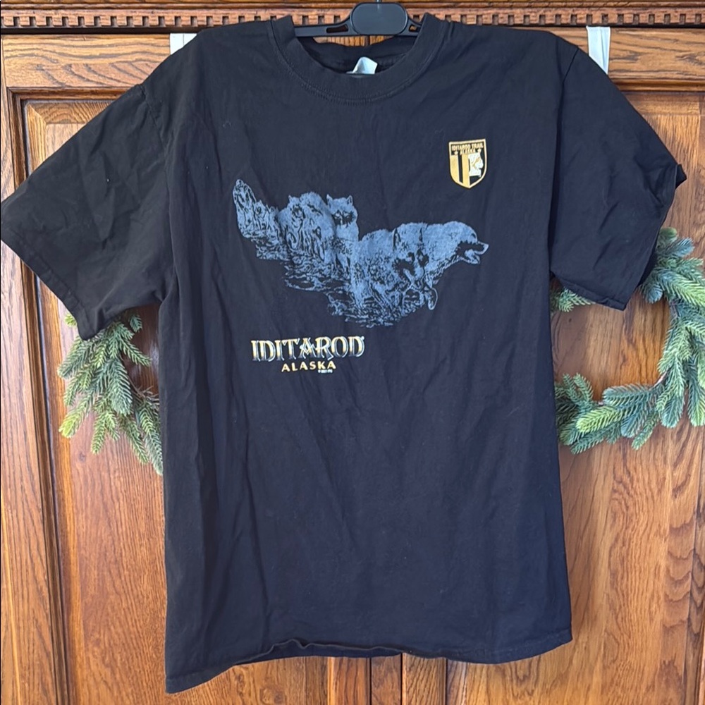 Black Iditarod Alaska T-Shirt